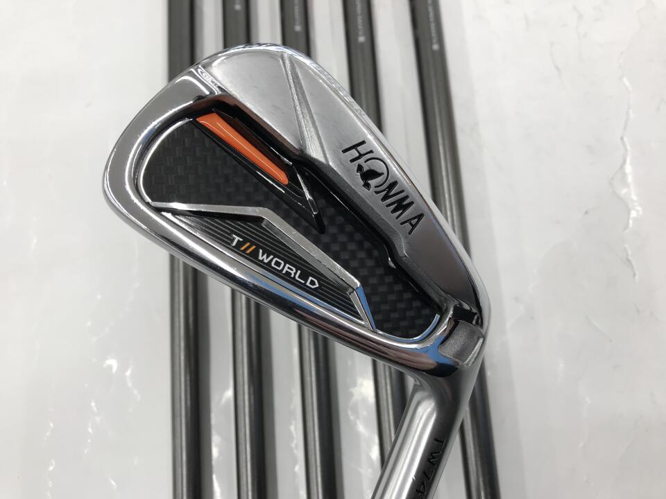 【中古】ホンマゴルフ TOUR WORLD TW747 P アイアンセット 21.5° Rフレックス 38.25インチ VIZARD For TW747 50 Cランク 右利き用 ゴルフクラブ ツアーワールド ゴルフドゥ ゴルフ用品 GOLF DO 中古ゴルフク