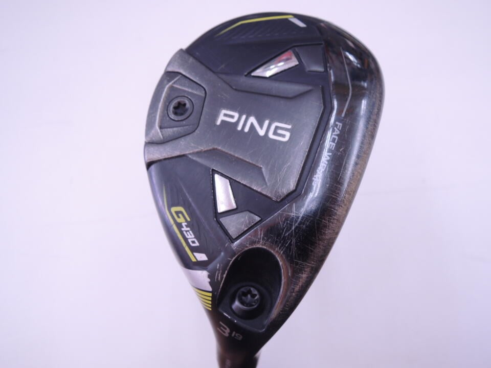 【中古】【訳あり】ピン G430 ユーティリティ 19° Sフレックス 40.5インチ TENSEI PRO 1K 80HY リシャフト品 Dランク 右利き用 PING ゴルフクラブ ゴルフドゥ ゴルフ用品 GOLF DO 中古ゴルフクラブ