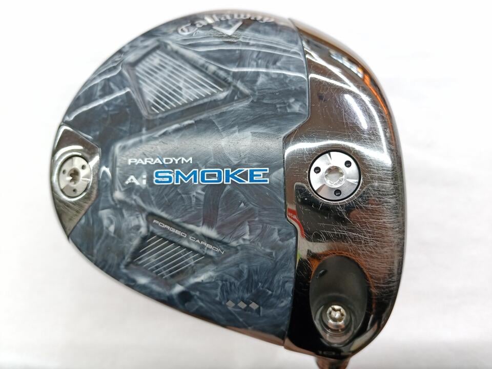 【中古】キャロウェイ PARADYM Ai SMOKE ◆◆◆ ドライバー 10.5° Sフレックス 45.0インチ ヘッドカバーあり ツア?AD UB-5 リシャフト品 Cランク 右利き用 Callaway ゴルフクラブ パラダイムAiスモー|ゴルフ ドゥ 中古クラブ店