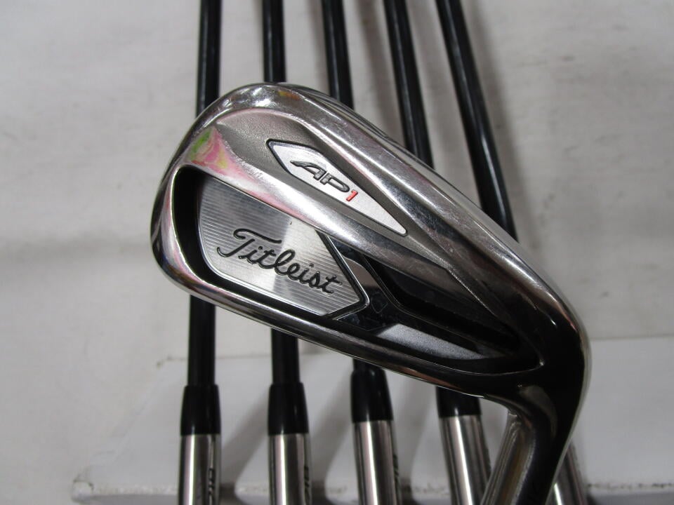 【中古】タイトリスト AP 1 718 アイアンセット 26° Sフレックス 37.5インチ タイトリスト MCI 60 Cランク 右利き用 Titleist ゴルフクラブ ゴルフドゥ ゴルフ用品 GOLF DO 中古ゴルフクラブ
