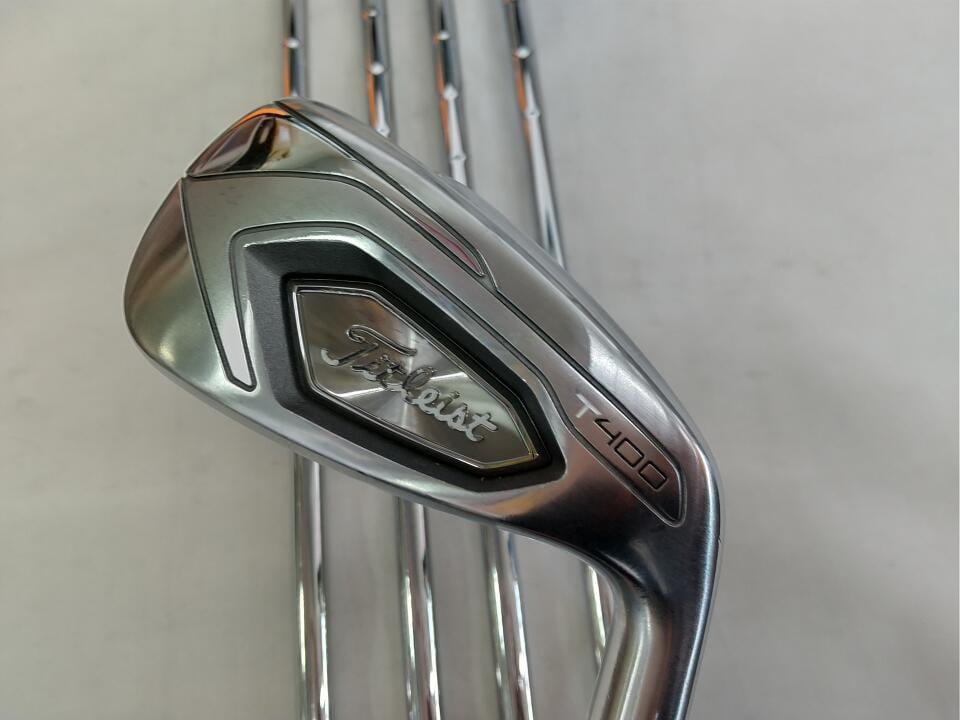 【中古】タイトリスト T400 アイアンセット Sフレックス 37.0インチ NSプロ Zelos 7 Cランク 右利き用 Titleist ゴルフクラブ ゴルフドゥ ゴルフ用品 GOLF DO 中古ゴルフクラブ