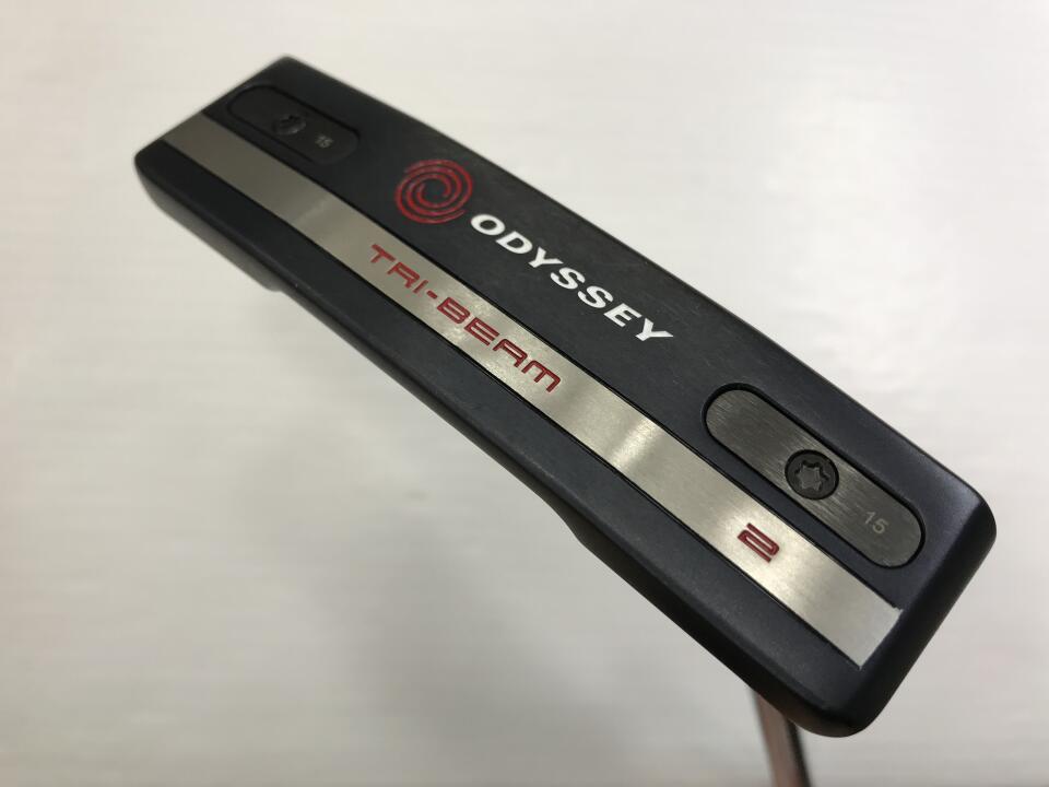 【中古】オデッセイ TRI-BEAM #2 パター 34.0インチ ヘッドカバーあり STROKE LAB 70C RED Cランク 右利き用 ODYSSEY ゴルフクラブ ゴルフドゥ ゴルフ用品 GOLF DO 中古ゴルフクラブ