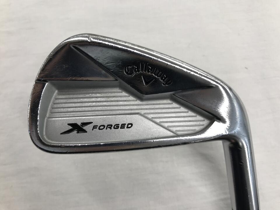 【中古】キャロウェイ X FORGED 2018 アイアンセット X100フレックス 38.0インチ ダイナミックゴールド Dランク 右利き用 Callaway ゴルフクラブ エックスフォージド2018 ゴルフドゥ ゴルフ用品 GOLF DO｜ゴルフ ドゥ 中古クラブ店