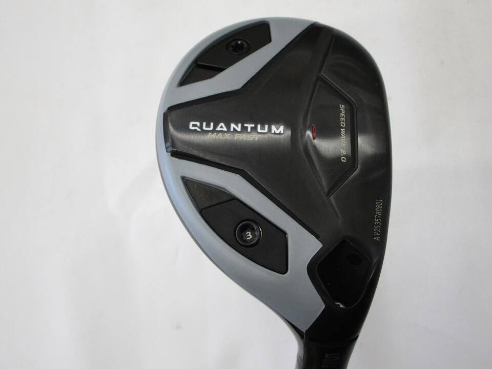 【中古】キャロウェイ QUANTUM MAX FAST ユーティリティ 25° Rフレックス 39.25インチ ヘッドカバーあり SPDSTAR 50 for Callaway Cランク 右利き用 Callaway ゴルフクラブ クオンタムマックスファスト ゴル