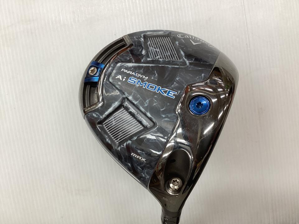 【中古】キャロウェイ PARADYM Ai SMOKE MAX ドライバー 9° SRフレックス 45.25インチ TENSEI60　forCW リシャフト品 Cランク 右利き用 Callaway ゴルフクラブ パラダイムAiスモークマックス ゴルフドゥ ゴ