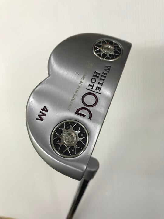 【中古】オデッセイ ホワイト ホット OG #4M パター 34.0インチ ヘッドカバーあり STROKE LAB Bランク 右利き用 ODYSSEY ゴルフクラブ ゴルフドゥ ゴルフ用品 GOLF DO 中古ゴルフクラブ｜ゴルフ ドゥ 中古クラブ店