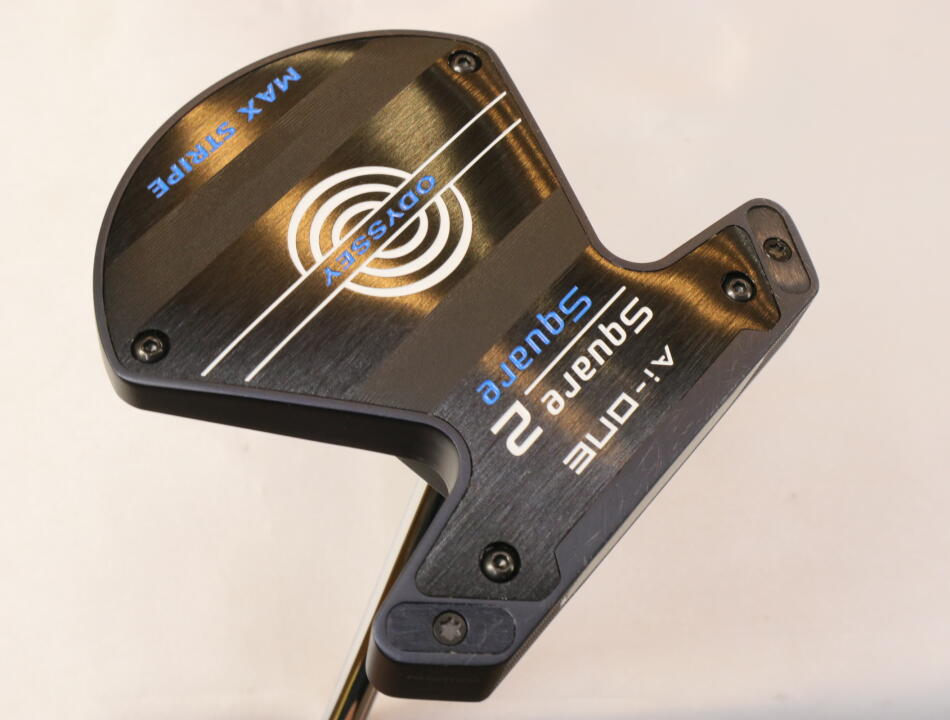 【中古】オデッセイ Ai-ONE Square 2 Square MAX STRIPE パター 34.0インチ ヘッドカバーあり オリジナルスチール Cランク 右利き用 ODYSSEY ゴルフクラブ ゴルフドゥ ゴルフ用品 GOLF DO 中古ゴルフクラブ｜ゴルフ ドゥ 中古クラブ店