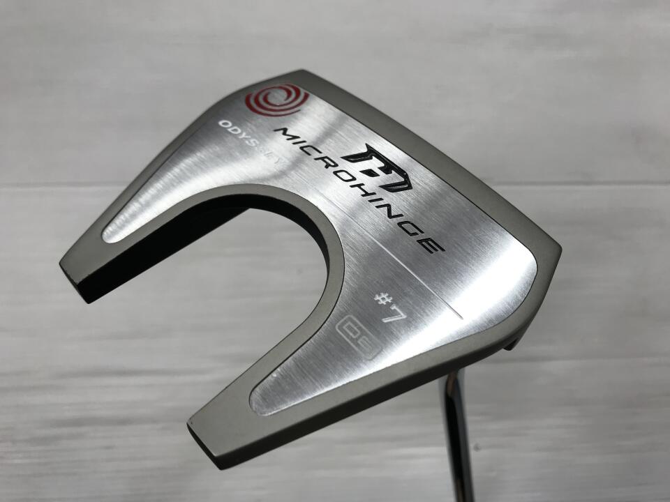 【中古】オデッセイ MICROHINGE #7 DB パター 35.0インチ ヘッドカバーあり オリジナルスチール Bランク 右利き用 ODYSSEY ゴルフクラブ ゴルフドゥ ゴルフ用品 GOLF DO 中古ゴルフクラブ