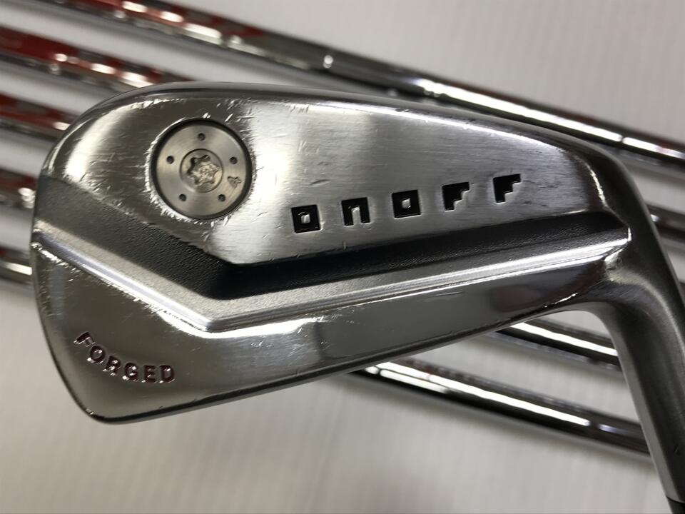 【中古】グローブライド ONOFF FORGED KURO 2022 アイアンセット Sフレックス 37.75インチ NSプロ MODUS 3 TOUR 115 Dランク 右利き用 GLOBERIDE ゴルフクラブ オノフフォージド ゴルフドゥ ゴルフ用品 GOLF DO