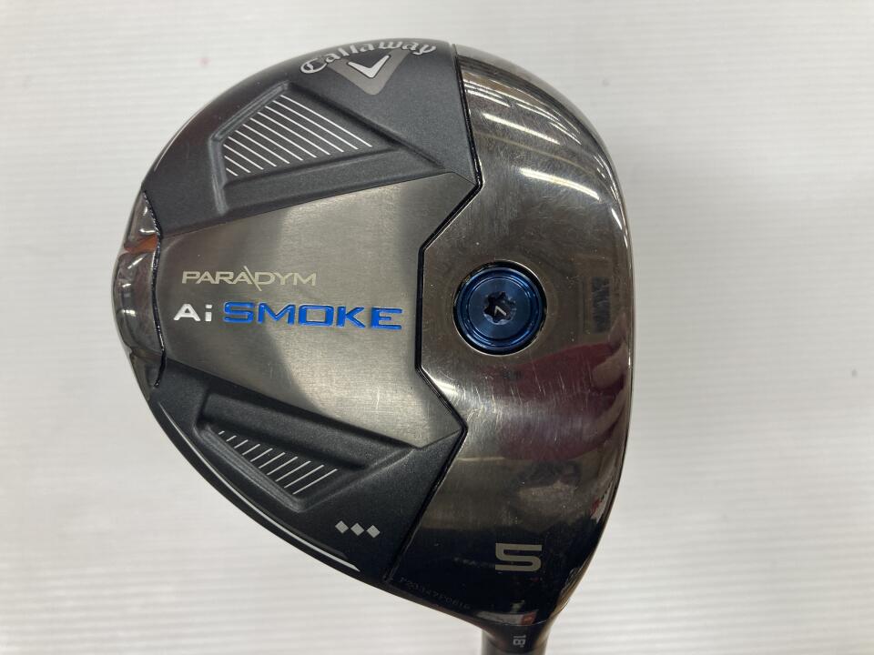 【中古】キャロウェイ PARADYM Ai SMOKE ◆◆◆ フェアウェイウッド 5W 18° Sフレックス 42.25インチ TOUR AD DJ-6 リシャフト品 Bランク 右利き用 Callaway ゴルフクラブ パラダイムAiスモーク トリプルダ