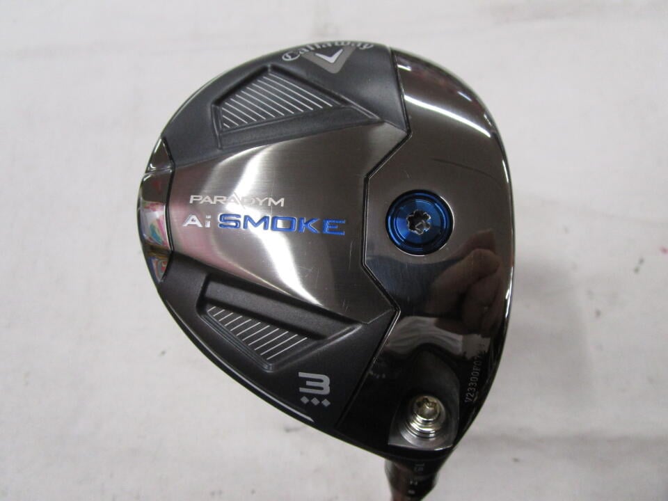 【中古】キャロウェイ PARADYM Ai SMOKE ◆◆◆ フェアウェイウッド 3W 15° Sフレックス 43.0インチ ヘッドカバーあり ◆リシャフト◆VENTUS　TR　RED6 リシャフト品 Cランク 右利き用 Callaway ゴルフク