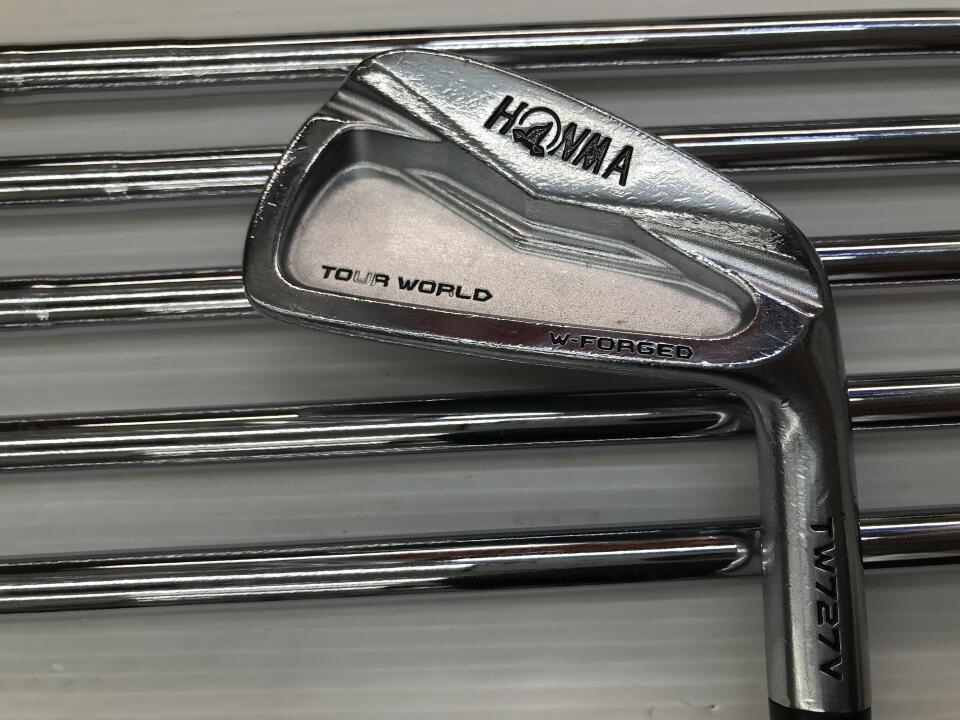 【中古】ホンマゴルフ ツアーワールド TW727V アイアンセット 25° Sフレックス 37.75インチ NSプロ MODUS 3 TOUR 120 Dランク 右利き用 ゴルフクラブ ゴルフドゥ ゴルフ用品 GOLF DO 中古ゴルフクラブ