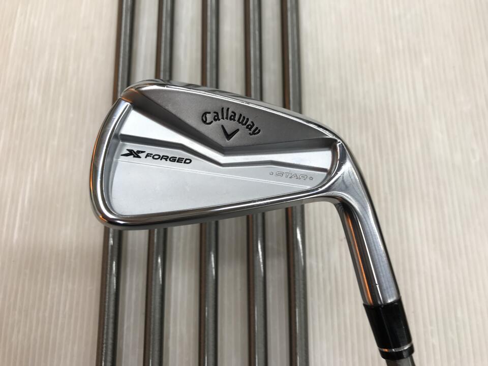【中古】キャロウェイ X FORGED STAR 2024 アイアンセット 23° Rフレックス 38.0インチ SteelFiber i80 リシャフト品 Cランク 右利き用 Callaway ゴルフクラブ エックスフォージドスター2024 ゴルフドゥ ゴ 56,856円
