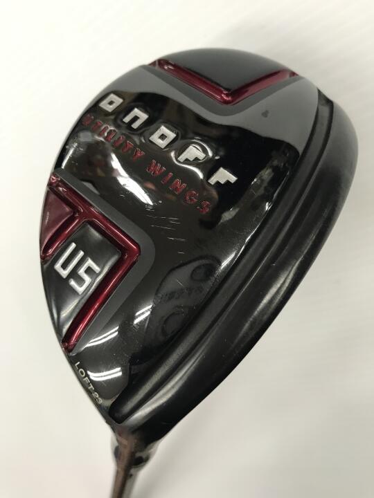 【中古】グローブライド ONOFF UTILITY WINGS AKA 2022 ユーティリティ 23° SRフレックス 39.75インチ ヘッドカバーあり SMOOTH KICK MP-522U Cランク 右利き用 GLOBERIDE ゴルフクラブ オノフ ユーティリティー
