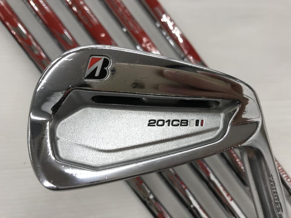 【中古】ブリヂストン TOUR B 201CB アイアンセット Sフレックス 38.25インチ NSプロ MODUS 3 TOUR 105 Cランク 右利き用 BRIDGESTONE ゴルフクラブ ゴルフドゥ ゴルフ用品 GOLF DO 中古ゴルフクラブ