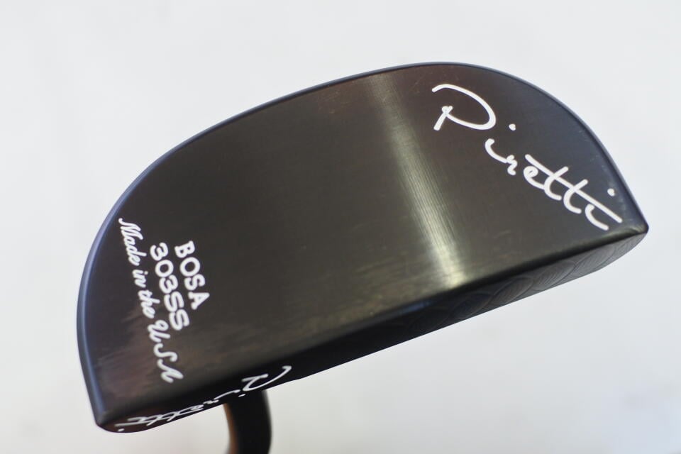 【中古】ピレッティ BOSA Midnight Black パター 33.0インチ ヘッドカバーあり オリジナルスチール Cランク 右利き用 Piretti ゴルフクラブ ゴルフドゥ ゴルフ用品 GOLF DO 中古ゴルフクラブ
