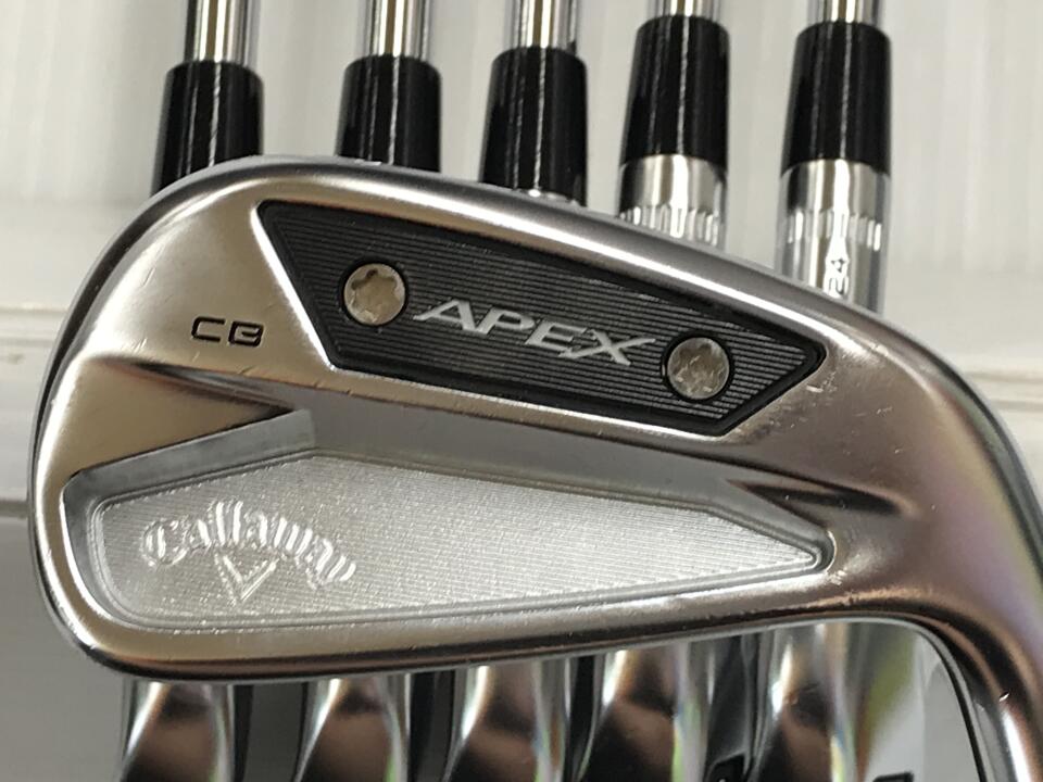 【中古】キャロウェイ APEX CB 2024 アイアンセット S200フレックス 38.0インチ ダイナミックゴールド MID 115 Dランク 右利き用 Callaway ゴルフクラブ エイペックスCB2024 ゴルフドゥ ゴルフ用品 GOLF DO