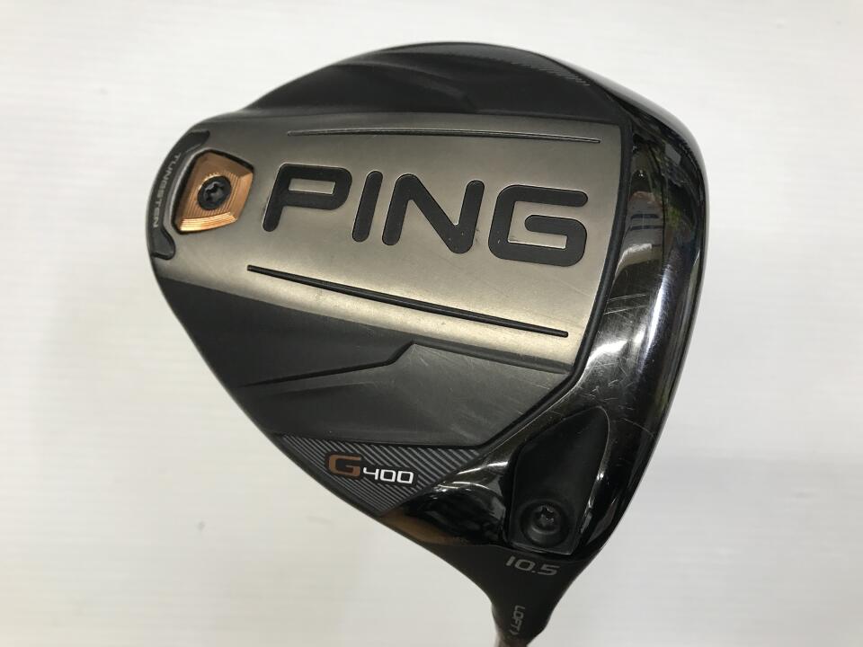 【中古】ピン G400 ドライバー 10.5° Sフレックス 45.25インチ ヘッドカバーあり Speeder 661 EVOLUTION ４ Cランク 右利き用 PING ゴルフクラブ ゴルフドゥ ゴルフ用品 GOLF DO 中古ゴルフクラブ 22,232円