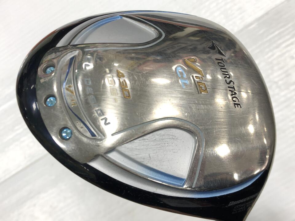 【中古】【訳あり】【レディースモデル】ブリヂストン ツアーステージ V-iQ CL (2008) ドライバー 13.5° Lフレックス 43.75インチ VD-30 Dランク 右利き用 BRIDGESTONE ゴルフクラブ ゴルフドゥ ゴルフ