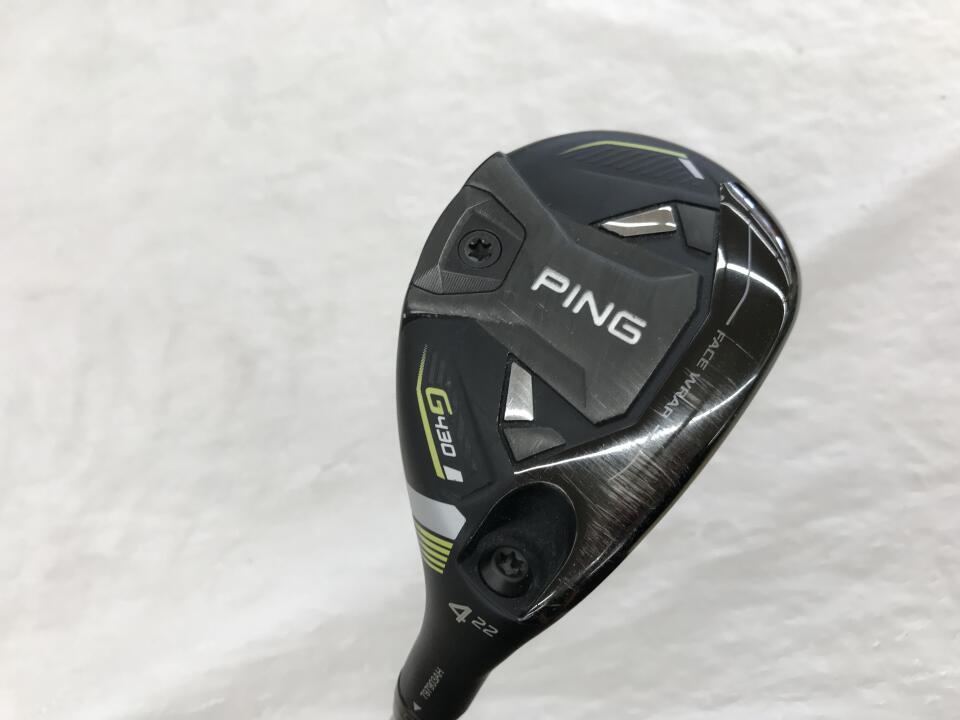 【中古】ピン G430 ユーティリティ 22° Sフレックス 39.5インチ ヘッドカバーあり TOUR 2.0 CHROME 85 Cランク 右利き用 PING ゴルフクラブ ゴルフドゥ ゴルフ用品 GOLF DO 中古ゴルフクラブ