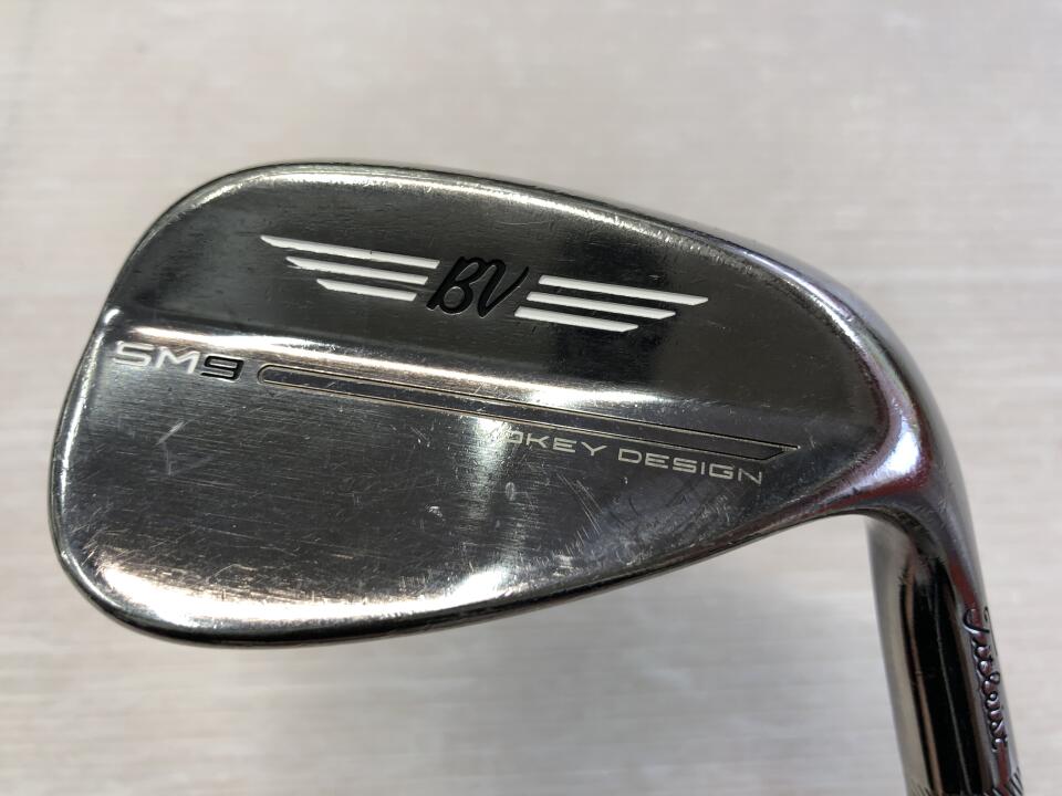【中古】タイトリスト VOKEY SM9 ブラッシュドスチール ウェッジ 52° WEDGEフレックス 35.0インチ BV105 Dランク 右利き用 Titleist ゴルフクラブ ボーケイSM9 ゴルフドゥ ゴルフ用品 GOLF DO 中古ゴルフ