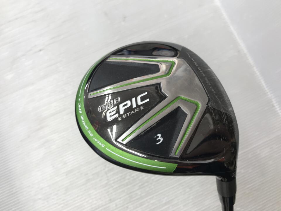 【中古】キャロウェイ GBB EPIC STAR フェアウェイウッド 3W 15° Sフレックス 43.0インチ Speeder EVOLUTION for GBB Dランク 右利き用 Callaway ゴルフクラブ エピックスター ゴルフドゥ ゴルフ用品 GOLF DO 中