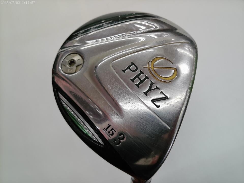【中古】ブリヂストン PHYZ 2016 フェアウェイウッド 3W 15° SRフレックス 43.25インチ PZ-506F (MK) Dランク 右利き用 BRIDGESTONE ゴルフクラブ ゴルフドゥ ゴルフ用品 GOLF DO 中古ゴルフクラブ