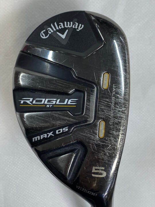 【中古】キャロウェイ ROGUE ST MAX OS ユーティリティ 24° Sフレックス 39.25インチ ヘッドカバーあり MCH 50 S リシャフト品 Cランク 右利き用 Callaway ゴルフクラブ ローグSTマックスOS ゴルフドゥ