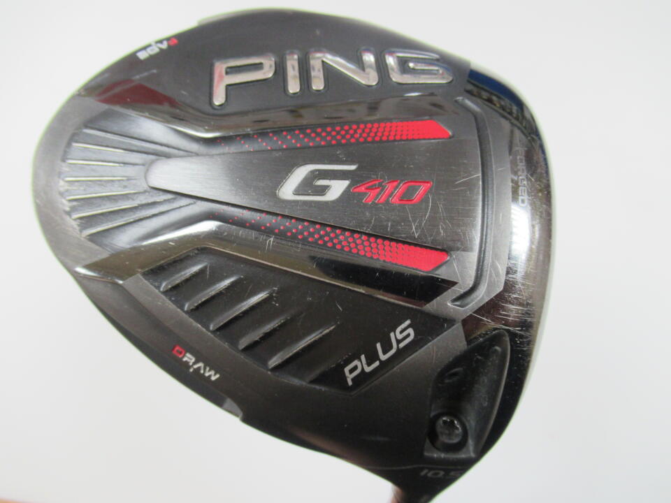 【中古】ピン G410 PLUS ドライバー 10.5° Xフレックス 45.5インチ THE ATTAS 5 リシャフト品 Cランク 右利き用 PING ゴルフクラブ G410プラス ゴルフドゥ ゴルフ用品 GOLF DO 中古ゴルフクラブ