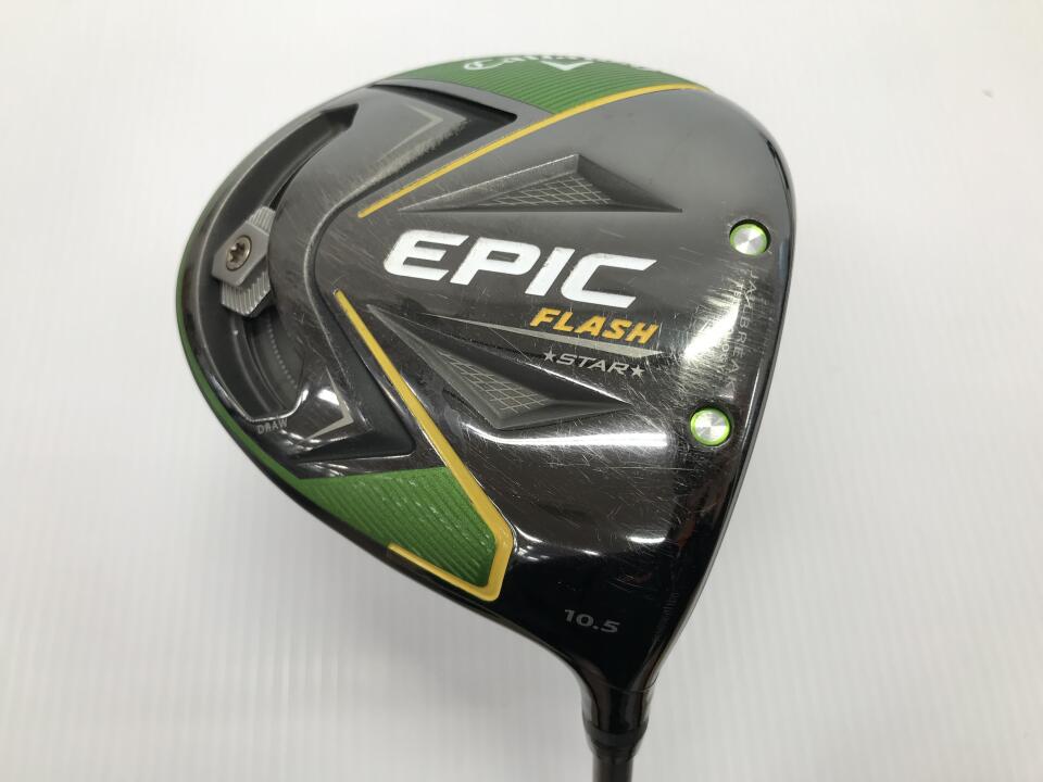 【中古】キャロウェイ EPIC FLASH STAR ドライバー 10.5° Sフレックス 45.75インチ Speeder EVOLUTION for CW Cランク 右利き用 Callaway ゴルフクラブ エピックフラッシュスター ゴルフドゥ ゴルフ用品 GOLF DO
