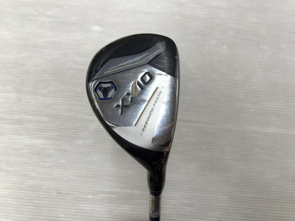 【中古】ダンロップ XXIO 13 ネイビー ユーティリティ 18° Rフレックス 41.0インチ ヘッドカバーあり MP1300 ネイビー Cランク 右利き用 DUNLOP ゴルフクラブ ゼクシオ13 ゴルフドゥ ゴルフ用品 GOLF D