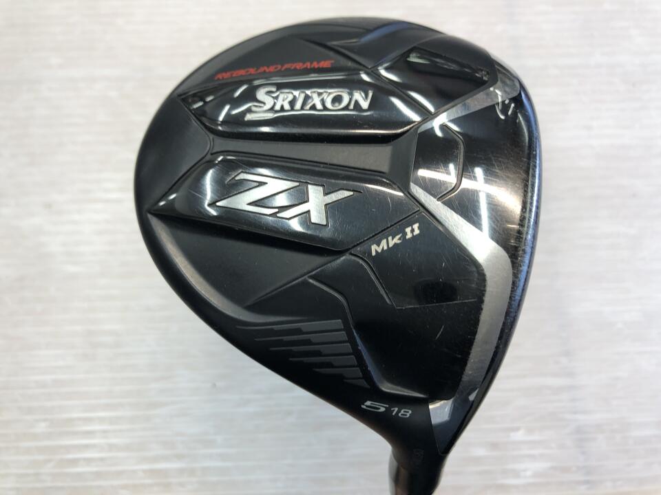【中古】ダンロップ SRIXON ZX Mk2 フェアウェイウッド 5W 18° Sフレックス 42.75インチ ヘッドカバーあり VENTUS TR BLUE 5 Cランク 右利き用 DUNLOP ゴルフクラブ スリクソンZX MX2 ゴルフドゥ ゴルフ用品|ゴルフ ドゥ 中古クラブ店