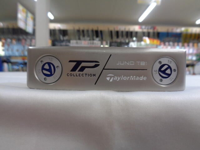 【中古】テーラーメイド TP COLLECTION HYDRO BLAST JUNO TB1 パター 33.0インチ ヘッドカバーあり オリジナルスチール Dランク 右利き用 Taylormade ゴルフクラブ ゴルフドゥ ゴルフ用品 GOLF DO 中古ゴルフ