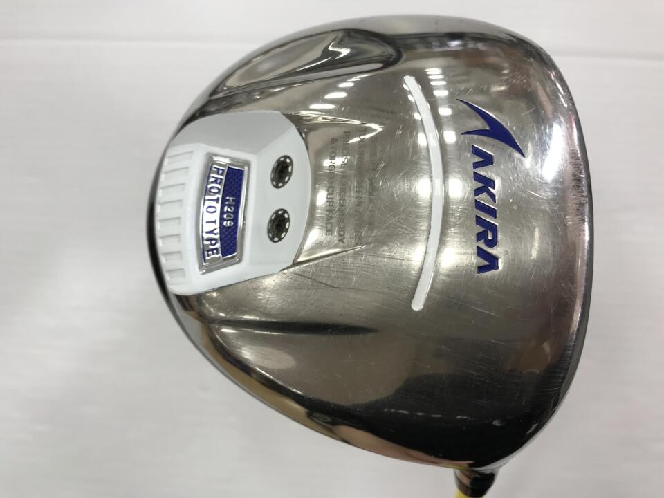 【中古】【訳あり】アキラ PROTOTYPE H209 ドライバー 9° Sフレックス 45.25インチ ATTAS3 6 リシャフト品 Dランク 右利き用 AKIRA ゴルフクラブ ゴルフドゥ ゴルフ用品 GOLF DO 中古ゴルフクラブ