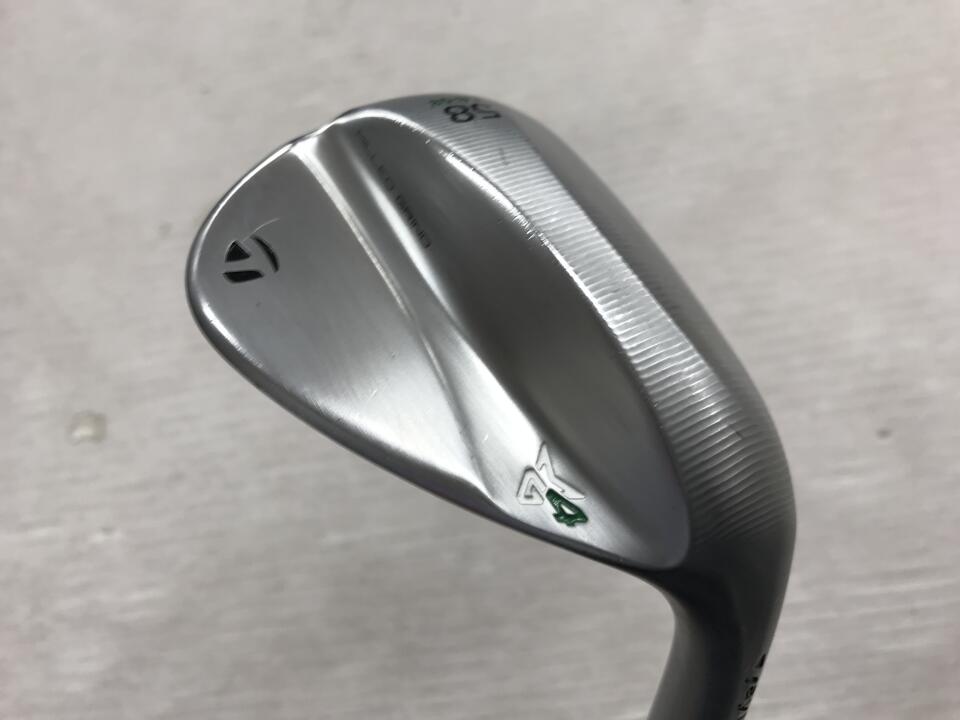 【中古】テーラーメイド MILLED GRIND 4 クローム ウェッジ 58° Sフレックス 34.75インチ NS MOUDUS 3TOUR 105 リシャフト品 Cランク 右利き用 Taylormade ゴルフクラブ ミルドグラインド4 ゴルフドゥ ゴル