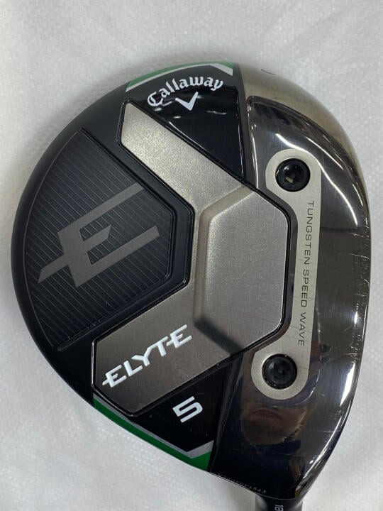 【中古】キャロウェイ ELYTE フェアウェイウッド 5W 18° SRフレックス 42.0インチ ヘッドカバーあり VENTUS GREEN 5 for Callaway Cランク 右利き用 Callaway ゴルフクラブ エリート ゴルフドゥ ゴルフ用品