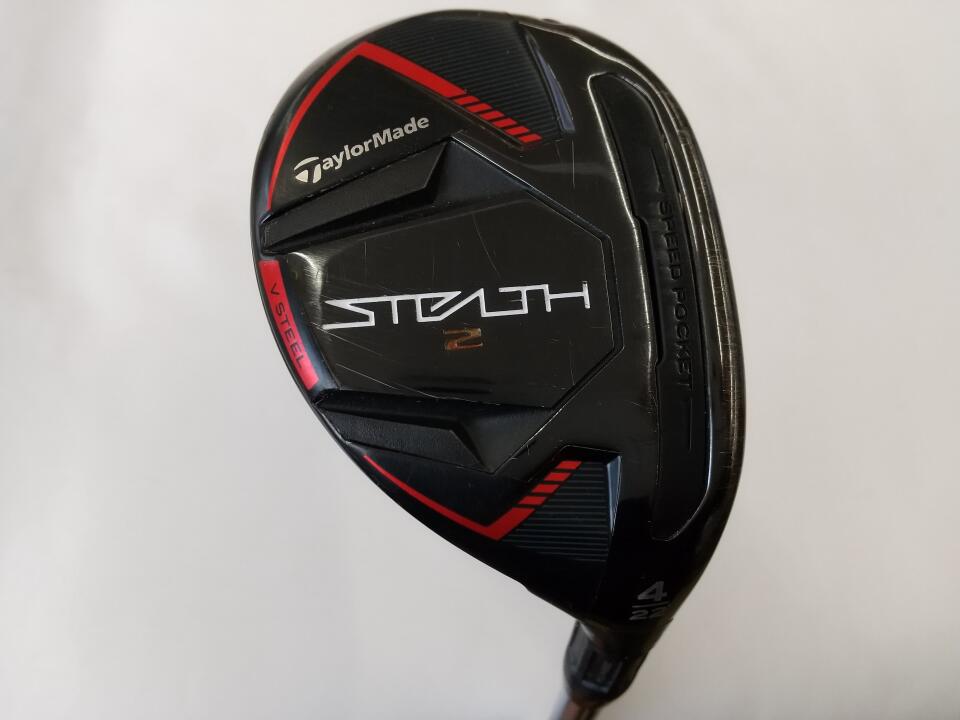 【中古】テーラーメイド STEALTH2 ユーティリティ 22° Sフレックス 39.5インチ ヘッドカバーあり KBS MAX MT85 JP Cランク 右利き用 Taylormade ゴルフクラブ ステルス2 ゴルフドゥ ゴルフ用品 GOLF DO 中