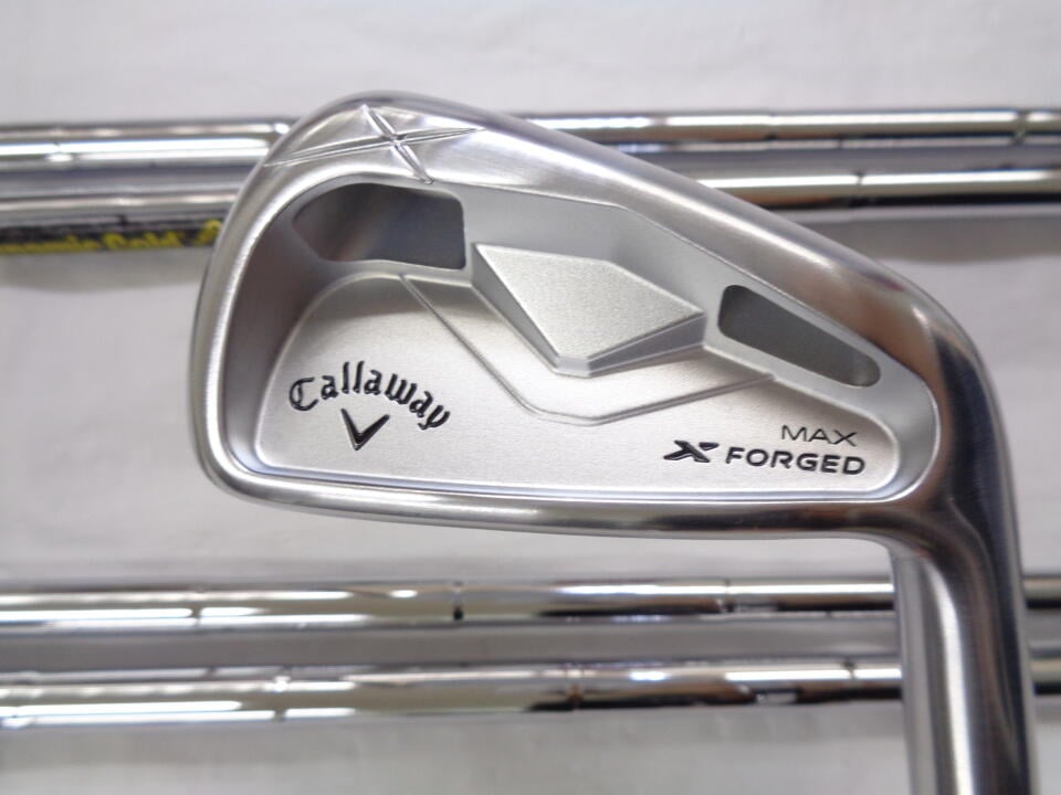 【中古】キャロウェイ X FORGED MAX アイアンセット S200フレックス 37.25インチ ダイナミックゴールド MID 115 Cランク 右利き用 Callaway ゴルフクラブ エックスフォージドマックス ゴルフドゥ ゴル