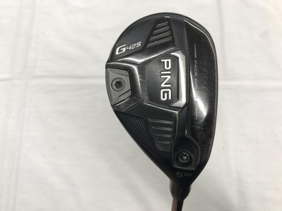 【中古】ピン G425 ユーティリティ 26° Sフレックス 39.25インチ RAUNE h85 リシャフト品 Cランク 右利き用 PING ゴルフクラブ ゴルフドゥ ゴルフ用品 GOLF DO 中古ゴルフクラブ
