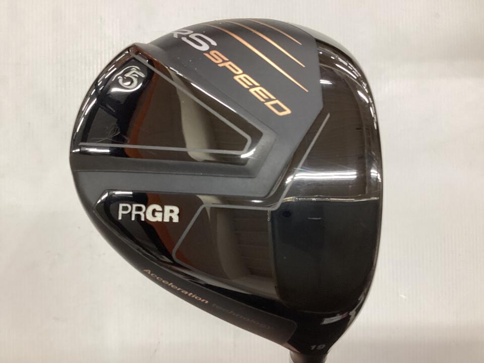 【中古】プロギア RS SPEED フェアウェイウッド 5W 19° Sフレックス 42.75インチ ヘッドカバーあり 24　VENTUS　BLACK　5 リシャフト品 Bランク 右利き用 PRGR ゴルフクラブ ゴルフドゥ ゴルフ用品 GOLF
