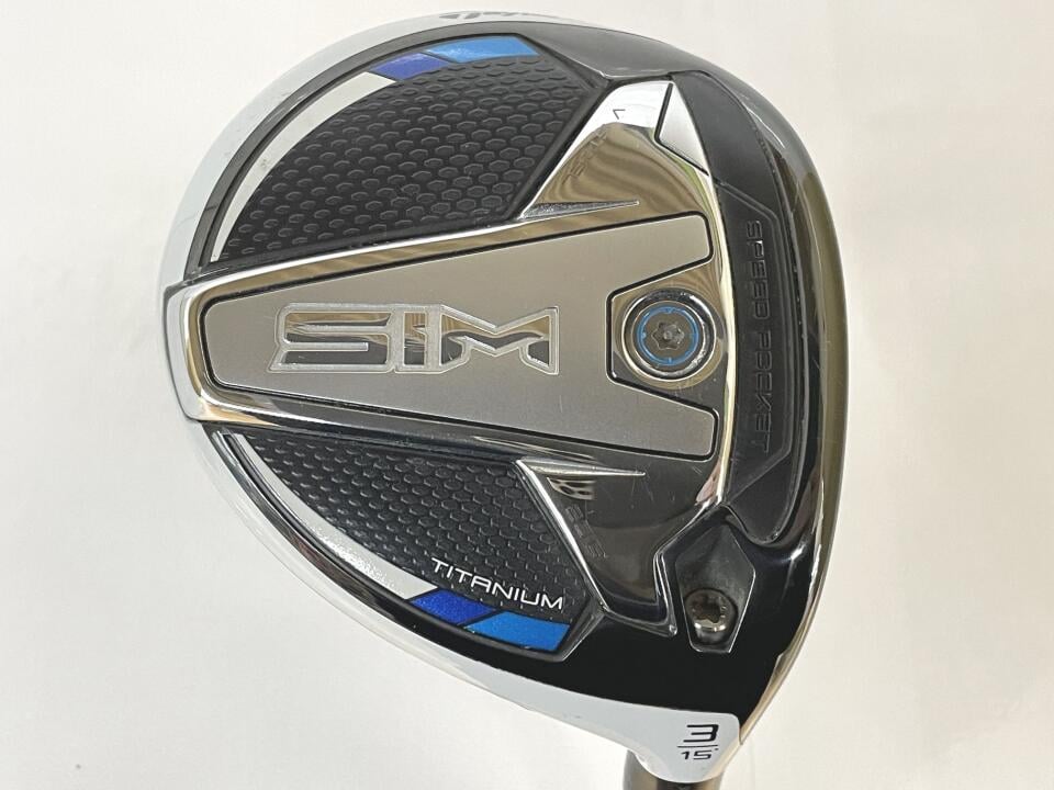 【中古】テーラーメイド SIM フェアウェイウッド 3W 15° SRフレックス 43.25インチ TENSEI SILVER TM50 Cランク 右利き用 Taylormade ゴルフクラブ シム ゴルフドゥ ゴルフ用品 GOLF DO 中古ゴルフクラブ