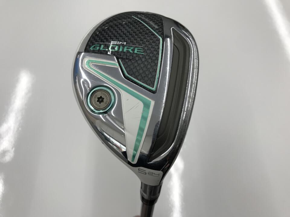 【中古】テーラーメイド SIM GLOIRE レディス ユーティリティ 24° Lフレックス 38.5インチ AIR Speeder TM Cランク 右利き用 Taylormade ゴルフクラブ シムグローレ ゴルフドゥ ゴルフ用品 GOLF DO 中古ゴ