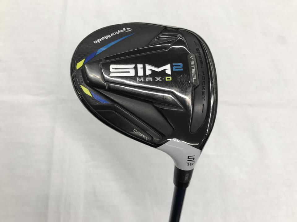 【中古】テーラーメイド SIM2 MAX-D フェアウェイウッド 5W 19&deg; SRフレックス 42.0インチ TENSEI BLUE TM50(SIM2) Dランク 右利き用 Taylormade ゴルフクラブ シム2マックスD ゴルフドゥ ゴルフ用品 GOLF DO 中｜ゴルフ ドゥ 中古クラブ店