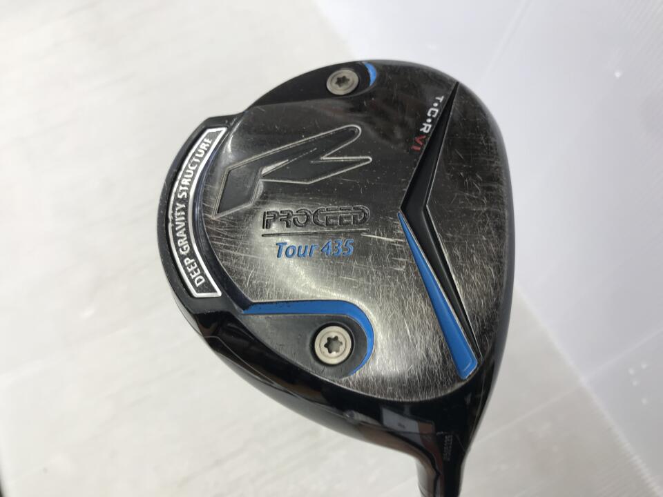 【中古】ジャスティック プロシードツアーコンクェスト 460R４ ツアーディープ ドライバー 9.5° Xフレックス 45.25インチ FIRE Express MAXWBQ 65 リシャフト品 Dランク 右利き用 JUSTICK ゴルフクラブ