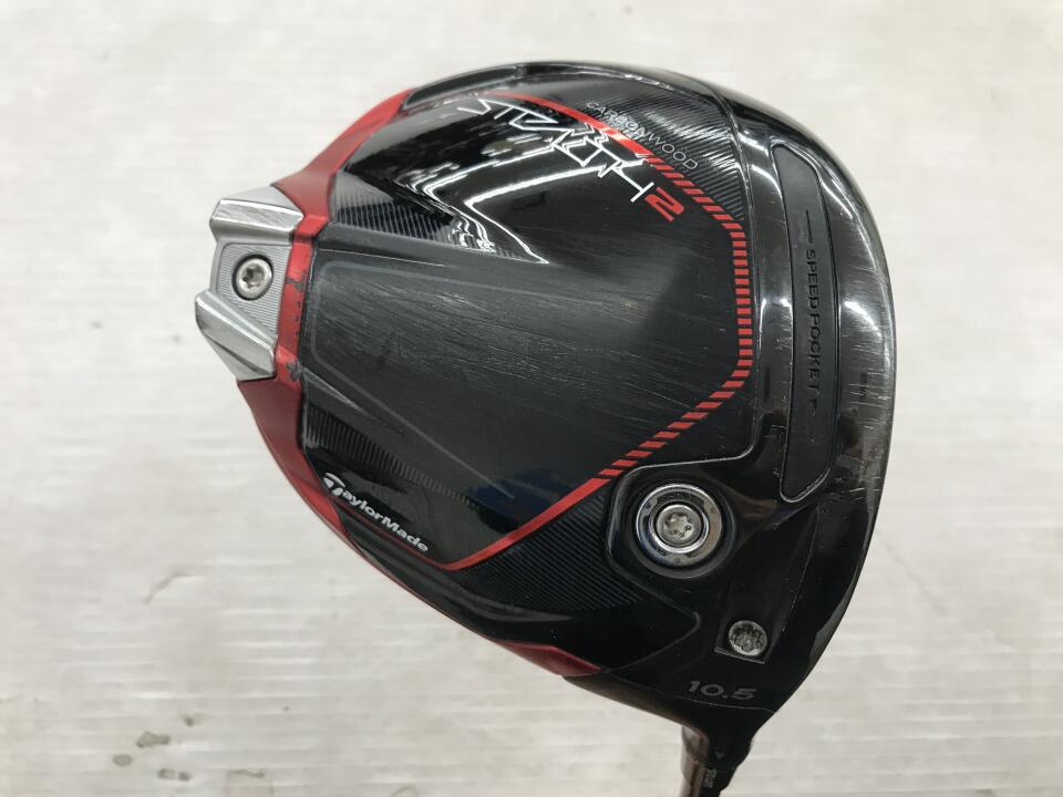 【中古】テーラーメイド STEALTH2 ドライバー 10.5° Rフレックス 46.0インチ TENSEI RED TM50 Dランク 右利き用 Taylormade ゴルフクラブ ステルス2 ゴルフドゥ ゴルフ用品 GOLF DO 中古ゴルフクラブ