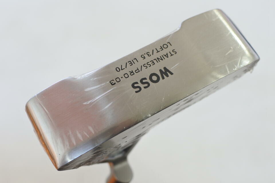 【中古】WOSS PRO-03 パター 33.0インチ ヘッドカバーあり オリジナルスチール Sランク 右利き用 ゴルフクラブ ゴルフドゥ ゴルフ用品 GOLF DO 中古ゴルフクラブ