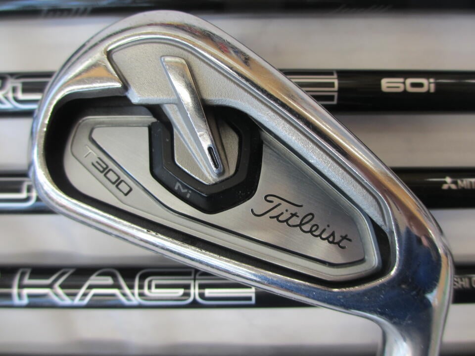 【中古】タイトリスト T300 アイアンセット 23° 38.0インチ Titleist KUROKAGE 60 Cランク 右利き用 Titleist ゴルフクラブ ゴルフドゥ ゴルフ用品 GOLF DO 中古ゴルフクラブ 30,537円