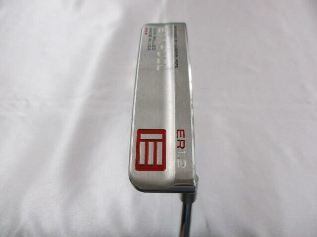 【中古】イーブンロールパター ER1.2 2021 パター 34.0インチ ヘッドカバーあり オリジナルスチール Cランク 右利き用 EVNROLL PUTTERS ゴルフクラブ ゴルフドゥ ゴルフ用品 GOLF DO 中古ゴルフクラブ