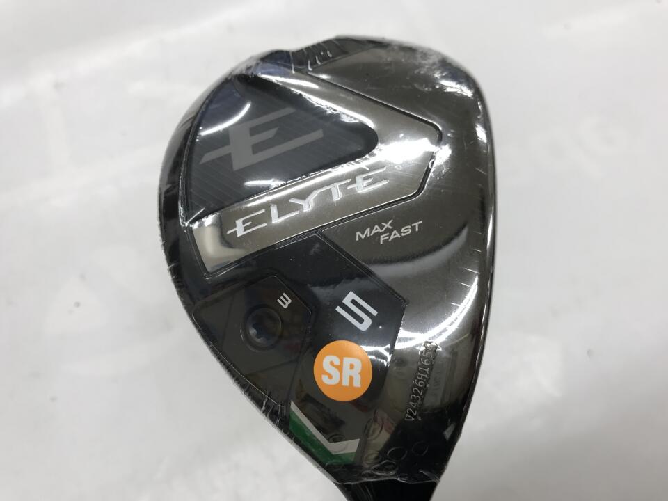 【中古】キャロウェイ ELYTE MAX FAST ユーティリティ 24° SRフレックス 39.0インチ ヘッドカバーあり LIN-Q GREEN 40 for Callaway Bランク 右利き用 Callaway ゴルフクラブ エリートマックスファスト ゴル