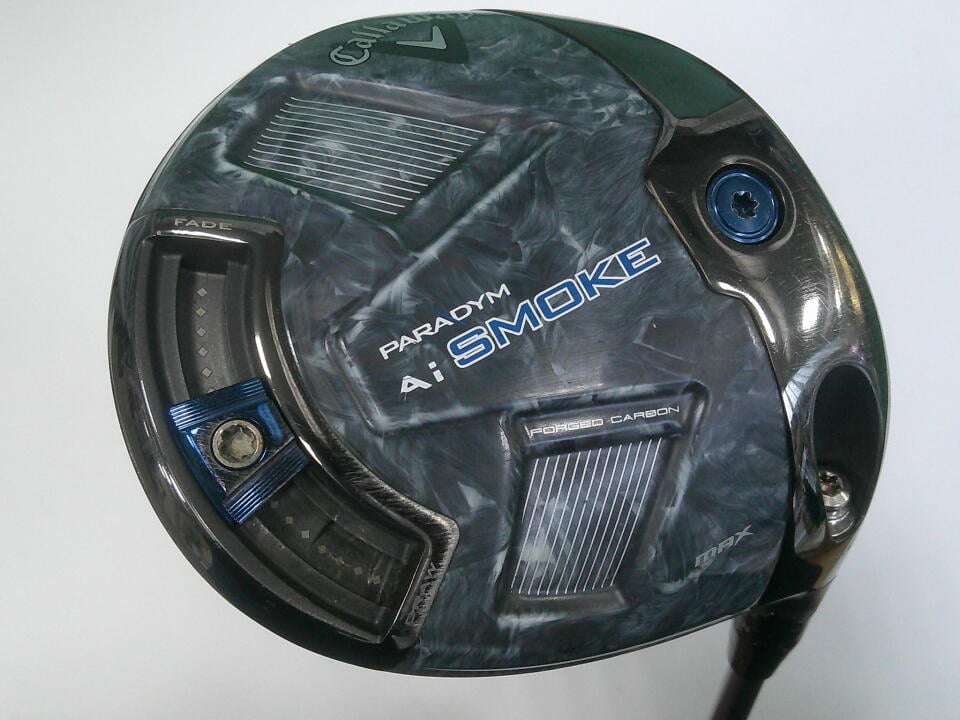 【中古】キャロウェイ PARADYM Ai SMOKE MAX ドライバー 9° Sフレックス 45.5インチ ヘッドカバーあり ROGUE純正Speeder EVOLUTION リシャフト品 Cランク 右利き用 Callaway ゴルフクラブ パラダイムAiスモー